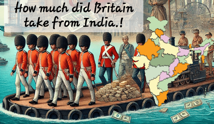 Do you know how much the British exploited and enslaved India?