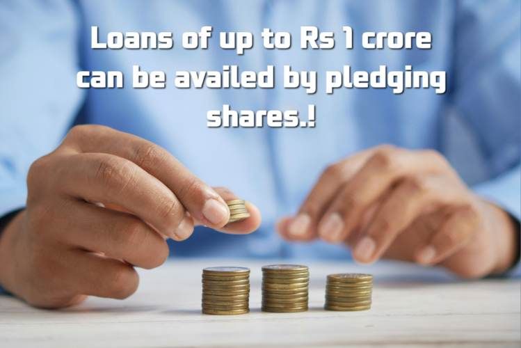 Can I pledge my shares and get a loan